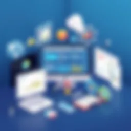 Visualization of integrated marketing tools
