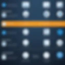 Comparison of software features
