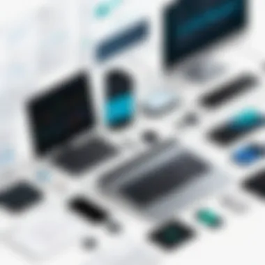 Integrations with Basecamp Infographic illustrating the integration capabilities of Basecamp with other tools