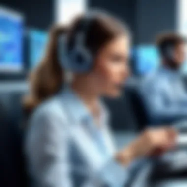 Call center agents utilizing technology