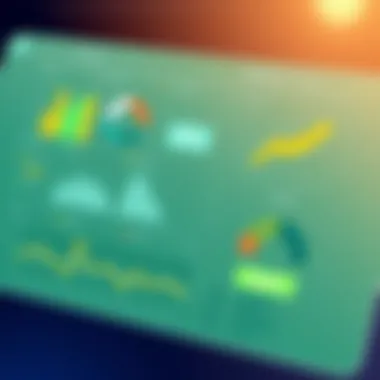 Advanced Chemical ERP Dashboard Illustration depicting an advanced chemical ERP dashboard integrating various operational metrics