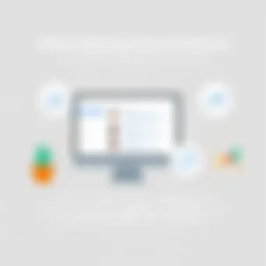 Illustration depicting enhanced client management with Sherpa