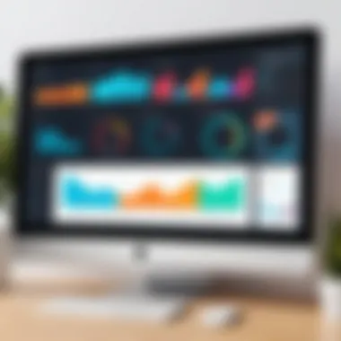 Talent Management Software Dashboard Overview Visual representation of talent management software dashboard