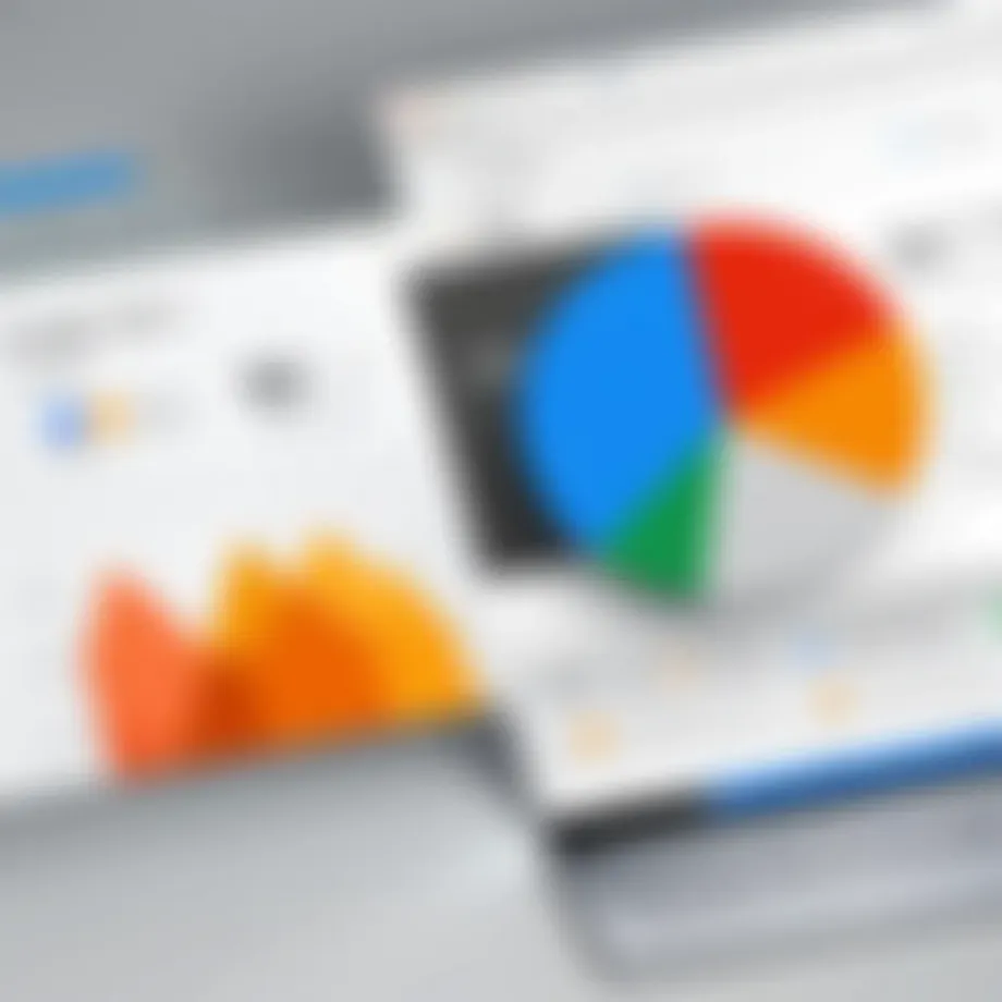 Visual comparison of Google Analytics and Adobe Analytics features