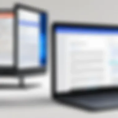 Interface Comparison: Microsoft Word vs Google Docs Interface comparison of Microsoft Word and Google Docs