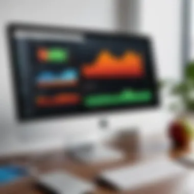 Apple EMR Software Dashboard Insights Dashboard showcasing Apple EMR software features