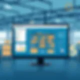 Simple WMS Interface Overview Visual representation of a simple WMS interface showcasing inventory management