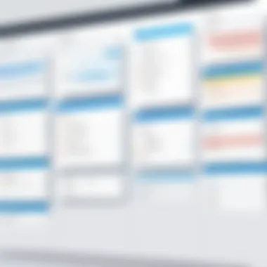 Diagram illustrating implementation strategies for job scheduling calendars