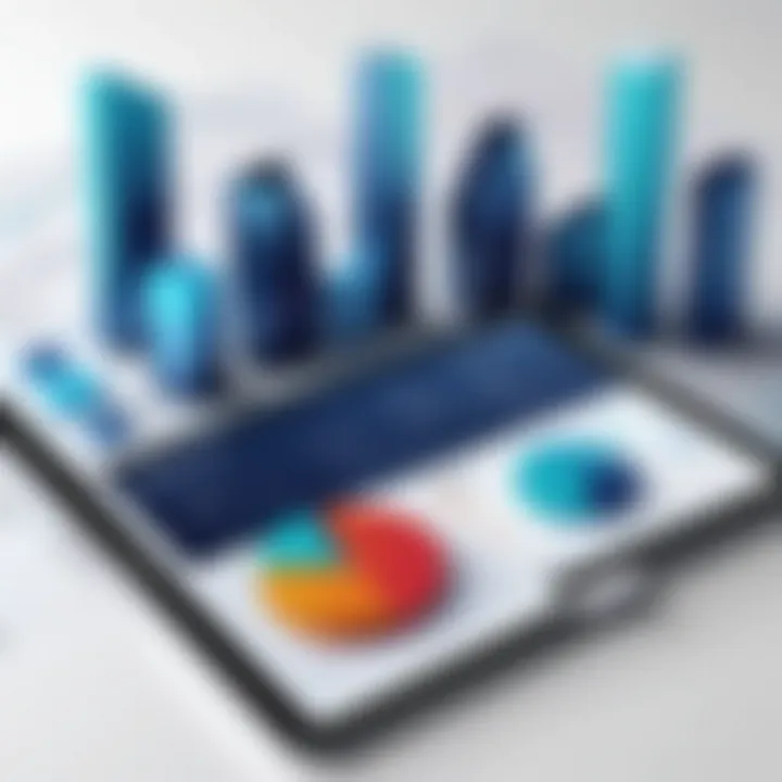 Graph showcasing market trends in property valuation