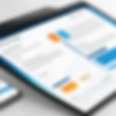 Diagram illustrating compliance frameworks in lease management.