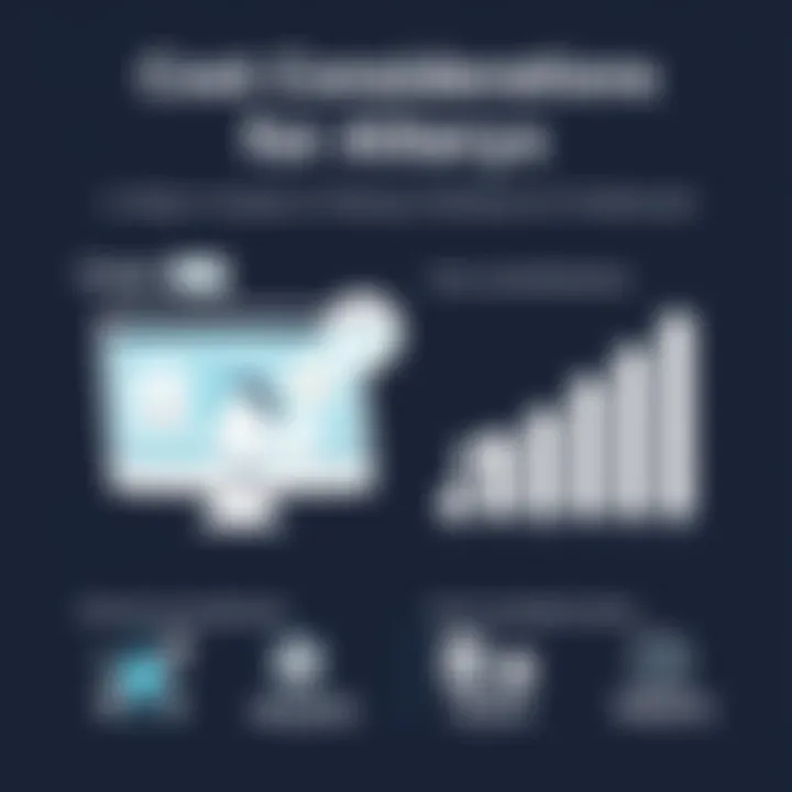 Infographic summarizing cost considerations for Alteryx software usage