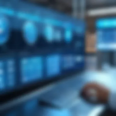 Advanced Inventory Tracking Technology A digital interface displaying inventory tracking software used in healthcare facilities.