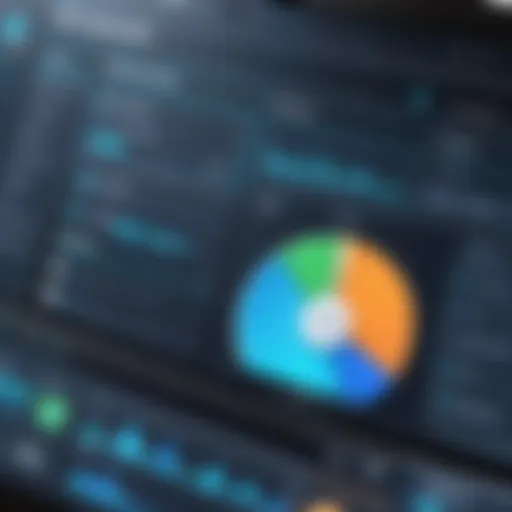 Quality Control Dashboard Metrics A sophisticated quality control dashboard displaying metrics and analytics