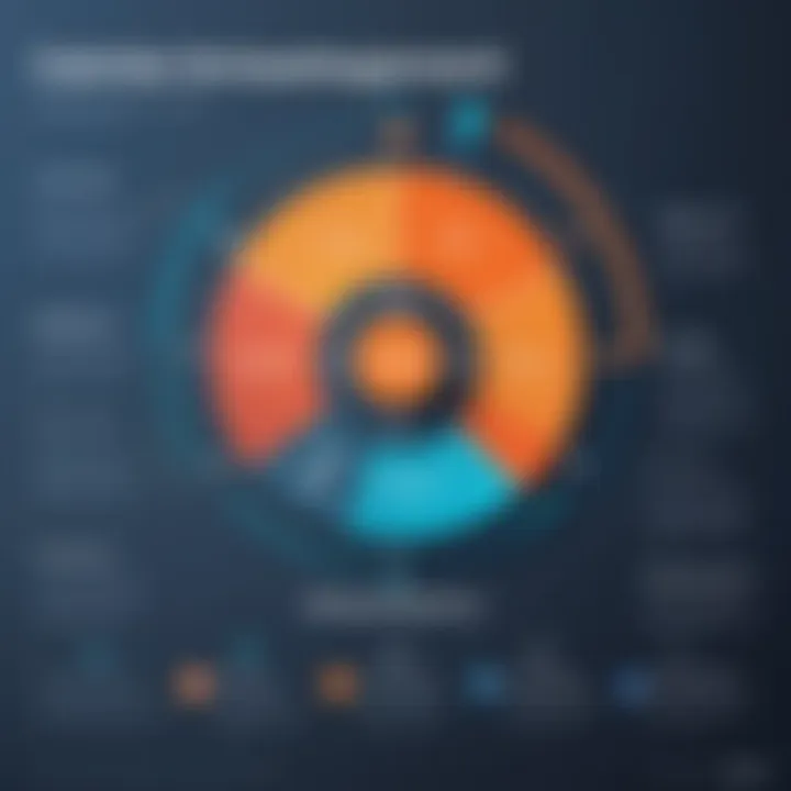 Graph showcasing customer engagement statistics