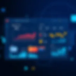 A sophisticated dashboard showcasing diverse data visualizations