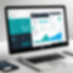 Visual representation of Donor Perfect Online dashboard