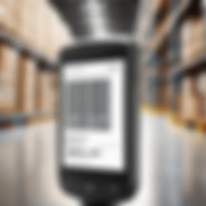 Barcode scanning in a warehouse setting