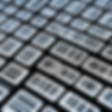 Different types of barcodes displayed on products