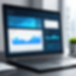 A sophisticated user interface of a document management application