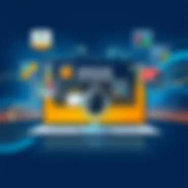 Voice recognition software interface showcasing diverse functionalities