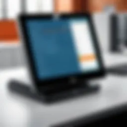 User interface of Axis Point of Sale system showcasing its intuitive design