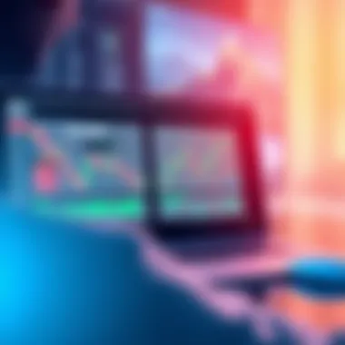 A detailed view of the MT5 trading interface showcasing advanced features