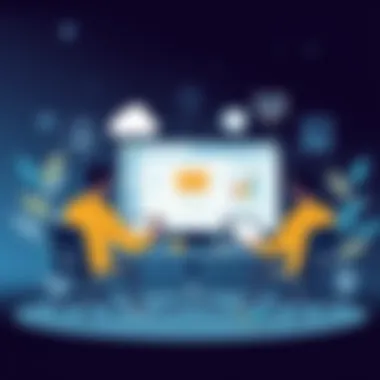 Remote Team Collaboration Team collaboration using a cloud task management tool in a remote setting.