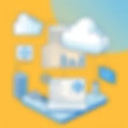 A digital dashboard showcasing cloud-based task management features.