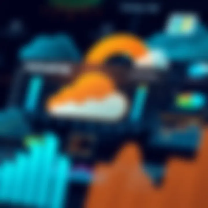 Productivity Metrics Visualization Visualization of productivity metrics from a cloud task management application.