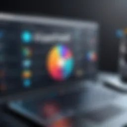 A visual representation of various business software categories.