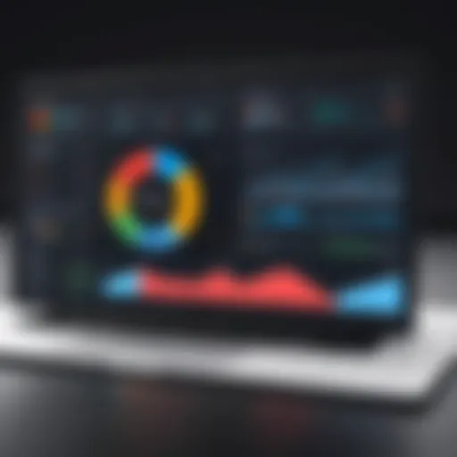 Visual representation of Email Meter dashboard showcasing analytics