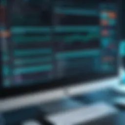 Overview of medical coding software interface