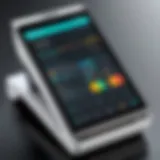 Android POS system interface showcasing various functionalities