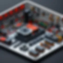 Detailed overview of FreeCAD interface showcasing parametric modeling tools.