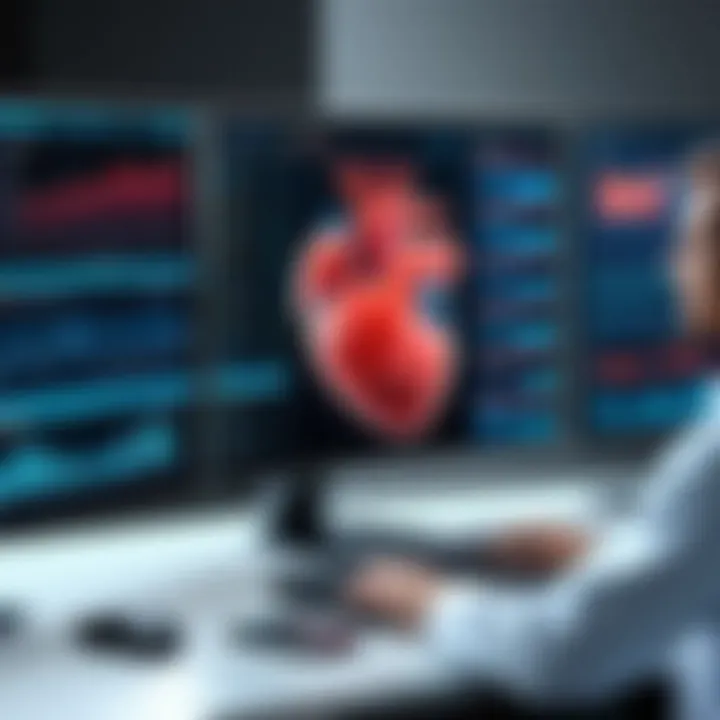 Visualization of cardiology data management within the PACS environment