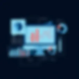 Visual representation of data analysis using Microsoft charting tools