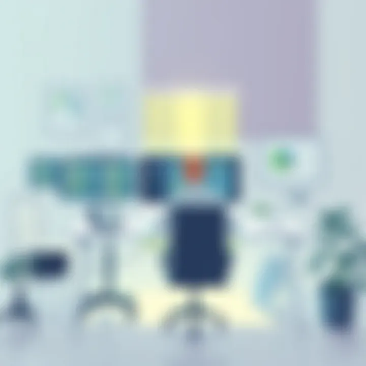 Balanced Work Environment Illustration of a balanced work environment