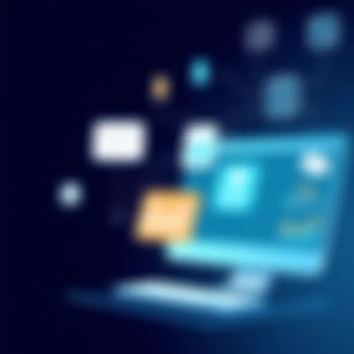 Integration of Payroll Solutions with Business Tools Illustration of seamless integration of payroll software with business tools