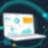 Visual representation of QuickBooks payroll dashboard