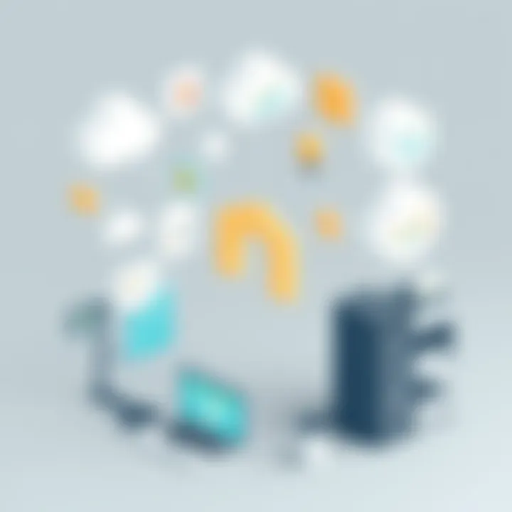 Seamless integration of various retail software solutions showcasing operational efficiency