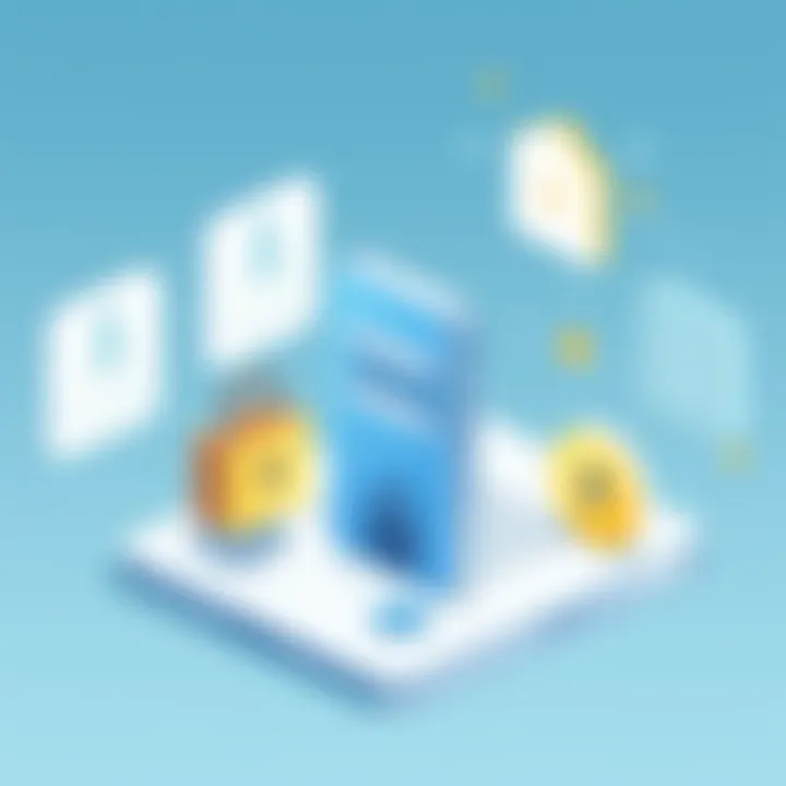 Privacy and Security Measures Illustration of data privacy and security measures in Truecaller