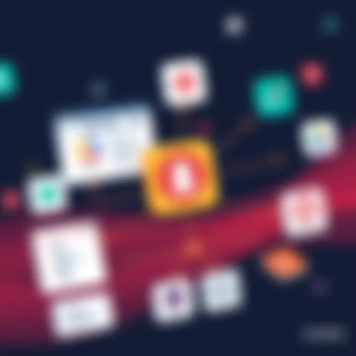 Illustration of Zendesk's integration with other software tools