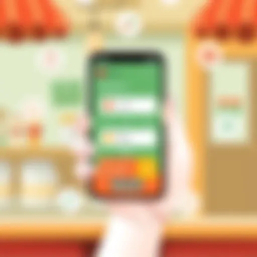 Intuitive Navigation in Gloria Food Ordering App User interface of Gloria Food Ordering App showcasing intuitive navigation