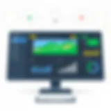 Dashboard Overview of Golf Registration Software Showcasing the dashboard of golf registration software