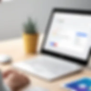 Seamless eFax Integration with Google Illustration of eFax integration with Google services