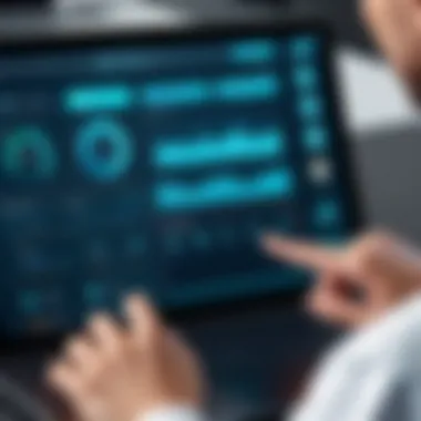 User-Friendly Digital Interface Digital patient intake interface showcasing ease of use