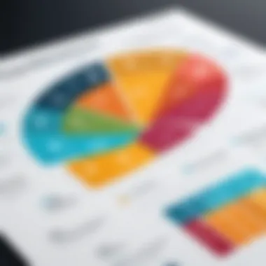 Graph illustrating loan distribution across various sectors