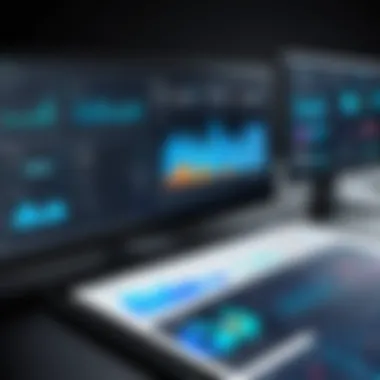 Data Analytics Dashboard Overview Visual representation of data analytics dashboard