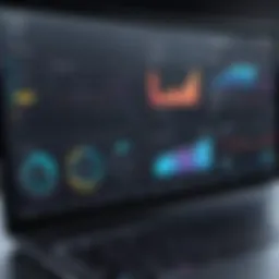 Visual representation of Lean Kit software dashboard showcasing workflow management features