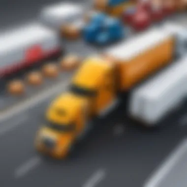 Enhancing Logistics Operations with McLeod Software Visual representation of logistics operations enhanced by McLeod software